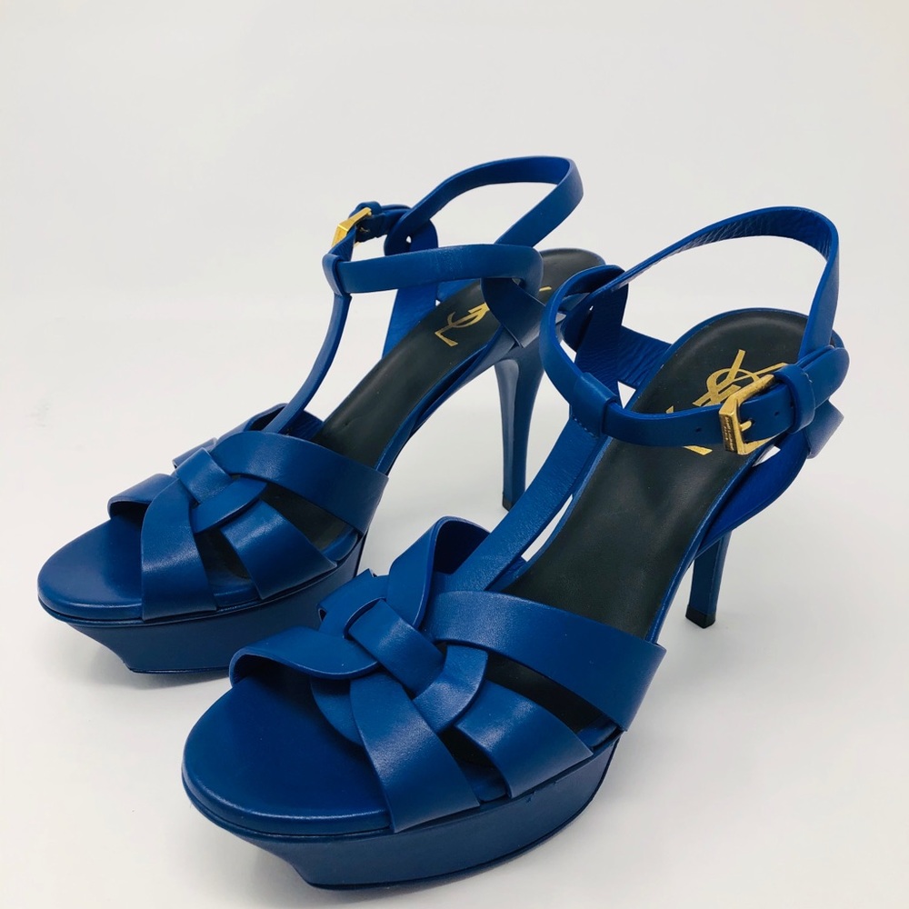 Yves Saint Laurent Tribute platform sandals
